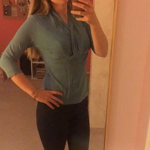 Blue blouse